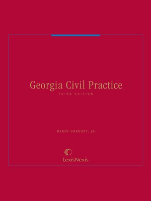 cover image of Georgia Civil Practice